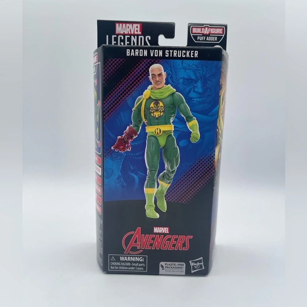 Marvel Legends: Baron Von Strucker Action Figure Marvel Hasbro 2023 - Picture 1 of 6